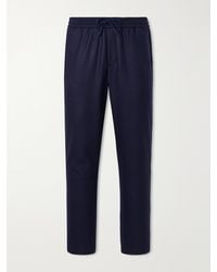 Sease - Mindset Straight-Leg Stretch Virgin Wool-Flannel Trousers - Lyst