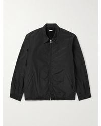 A.PRESSE - Silk And Cotton-Blend Taffeta Jacket - Lyst