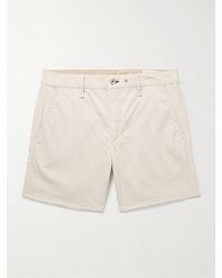 Rag & Bone - Straight-leg Cotton-blend Shorts - Lyst