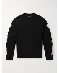 Kapital - Oversized Intarsia Wool Sweater - Lyst