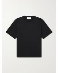 Studio Nicholson - Bric Cotton-Jersey T-Shirt - Lyst