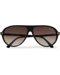 Tom Ford - Aviator-style Acetate Sunglasses - Lyst