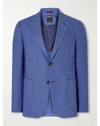 ZEGNA - Oasi Linen Suit Jacket - Lyst