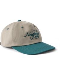 Neighborhood - Two-Tone Logo-Embroidered Twill Baseball Cap - Lyst