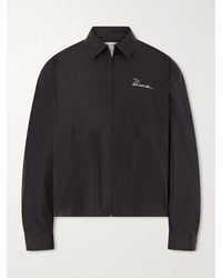 Visvim - Somer Swing Printed Silk And Wool-Blend Jacket - Lyst