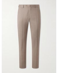 Caruso - Straight-Leg Wool Suit Trousers - Lyst