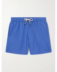 Hartford - Slim-Fit Mid-Length Recycled Swim Shorts - Lyst