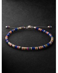 M. Cohen - Malli Sterling And Cord Beaded Bracelet - Lyst
