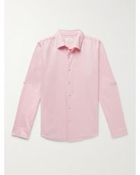 Onia - Stretch Linen-blend Shirt - Lyst