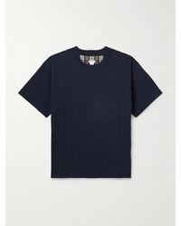Bottega Veneta - T-Shirt aus doppelseitigem Baumwoll-Jersey - Lyst