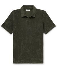 NN07 - Paul 3177 Organic Cotton-blend Terry Polo Shirt - Lyst