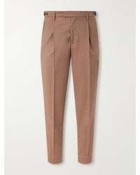 Barena - Straight-Leg Pleated Virgin Wool Suit Trousers - Lyst