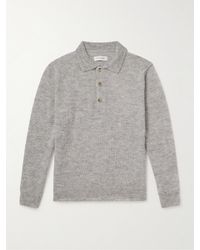 LE17SEPTEMBRE - Knitted Polo Shirt - Lyst