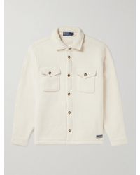 Polo Ralph Lauren - Cotton-blend Fleece Overshirt - Lyst