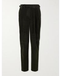 James Purdey & Sons - Straight-Leg Cotton-Corduroy Trousers - Lyst