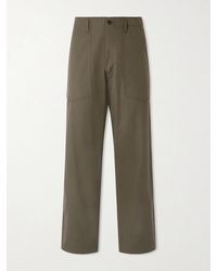 Monitaly - Fatigue Wide-Leg Cotton Trousers - Lyst
