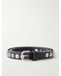 Dries Van Noten - 2Cm Studded Leather Belt - Lyst