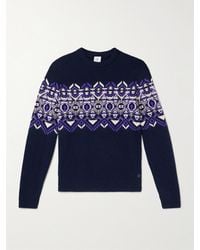 Bogner - Luci Fair Isle Virgin Wool Sweater - Lyst