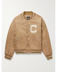CHERRY LA - Film Crew Appliquéd Cotton-Twill Varsity Jacket - Lyst