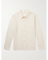 Séfr - Jagou Crocheted Cotton Shirt - Lyst