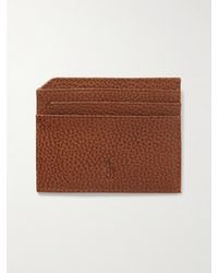 Polo Ralph Lauren - Pebble-grain Leather Cardholder - Lyst