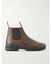 Grenson - Sneaker 94 Burnished Suede Chelsea Boots - Lyst
