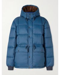 RRL - Quilted Recycled-ripstop Hooded Jacket - Lyst