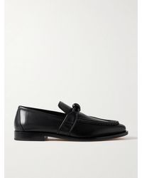 Bottega Veneta - Astaire Knot-Detailed Leather Loafers - Lyst