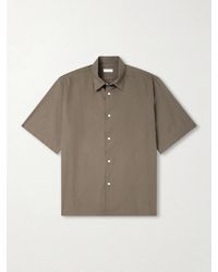 Kaptain Sunshine - Cotton And Silk-Blend Shirt - Lyst