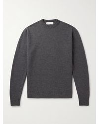 Jil Sander - Boiled Wool Sweater - Lyst