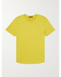 Loro Piana - Slim-fit Silk And Cotton-blend Jersey T-shirt - Lyst