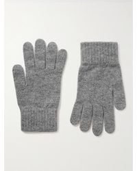 Anderson & Sheppard Cashmere Gloves - Grey