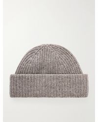 NN07 - Sailor 6650 Ribbed Wool-Blend Beanie - Lyst