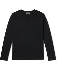 NINETY PERCENT - Organic Cotton-jersey T-shirt - Lyst