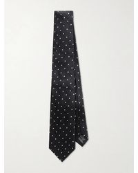 Tom Ford - 8Cm Polka Dot Silk Tie - Lyst