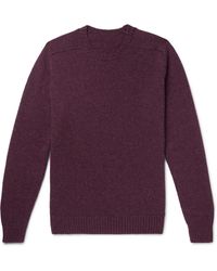 Anderson & Sheppard - Shetland Wool Sweater - Lyst