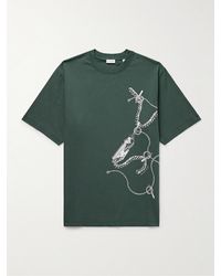 Burberry - T-Shirt aus Baumwoll-Jersey mit Print - Lyst