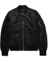 Rag & Bone - Icons Manston Nylon Bomber Jacket - Lyst