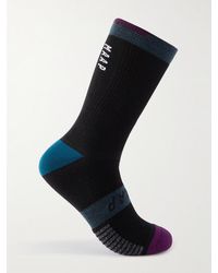 MAAP Alt Road Wool-blend Cycling Socks - Black