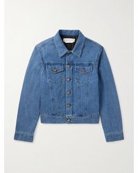 Gabriela Hearst - Barry Slim-Fit Denim Trucker Jacket - Lyst