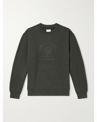 Aimé Leon Dore - Atlas Logo-Print Cotton-Jersey Sweater - Lyst