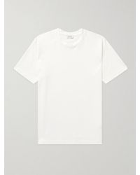 Sunspel - Riviera Supima Cotton-jersey T-shirt - Lyst