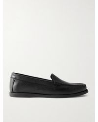 Saman Amel - City Full-Grain Leather Loafers - Lyst