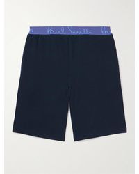 Paul Smith - Gerade geschnittene Pyjama-Shorts aus Jersey aus einer Baumwoll-Modalmischung - Lyst