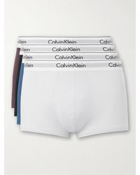 Calvin Klein - Five-pack Stretch-jersey Boxer Briefs - Lyst