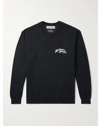 Wacko Maria - 56 Tattoo Studio Printed Cotton-Jersey Sweatshirt - Lyst