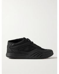 Givenchy - Sneakers in tela con finiture in camoscio e pelle e logo impresso - Lyst