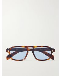 Cutler and Gross - Gr15 Aviator-Style Acetate Sunglasses - Lyst