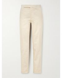 Ralph Lauren - Gregory Straight-Leg Cotton-Corduroy Trousers - Lyst