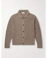 SAGE NATION - Wiral Ribbed-Knit Wool Cardigan - Lyst